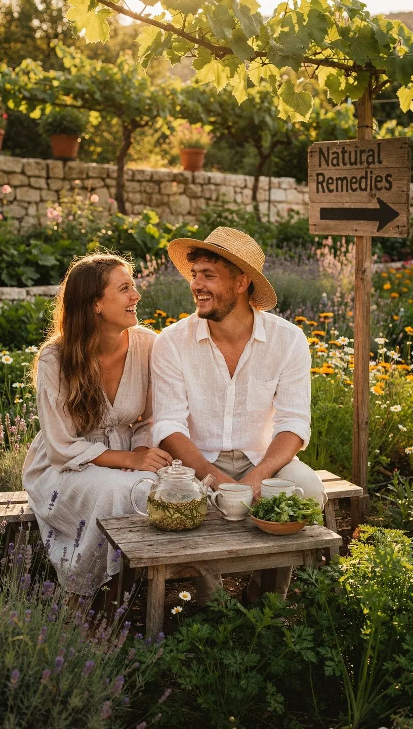 Čajni set s čajem od sjemenki celera i limunom