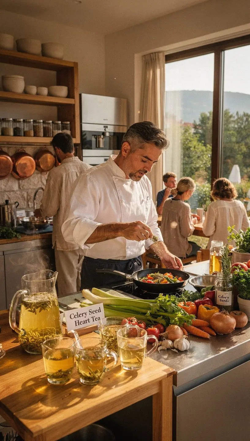 Detalj čaja u prozirnoj šalici s parom koji izlazi